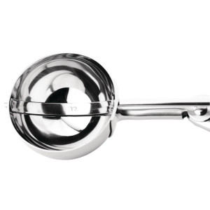 Stainless Steel 70ml Ice Cream Scoop - Vogue - Fourniresto