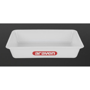 Bac Alimentare Poco Profondo Trasparente 300mm - Araven - Fourniresto