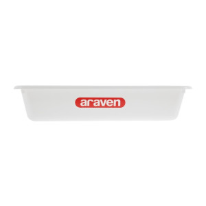 Bac Alimentare Poco Profondo Trasparente 345mm - Araven - Fourniresto