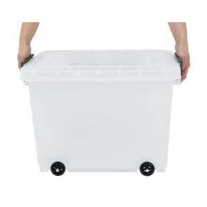 Contenitore Alimentare Mobile Con Coperchio 50L - Araven - Fourniresto