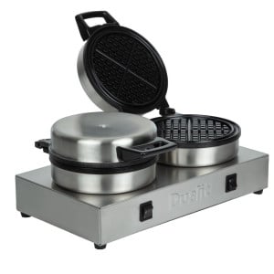 Piastra per waffle doppia - 60 waffle/ora - Dualit