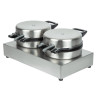 Double Waffle Maker - 60 Waffles / Hour - Dualit