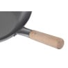 Wok in acciaio dolce - 35,6 cm - Vogue - Fourniresto