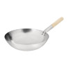 Wok Conico - 35,6 cm - Vogue - Fourniresto