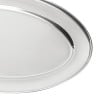 Oval stainless steel serving dish - 450mm - Olympia - Fourniresto