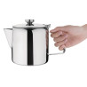 Concorde 1365ml stainless steel teapot - Olympia - Fourniresto