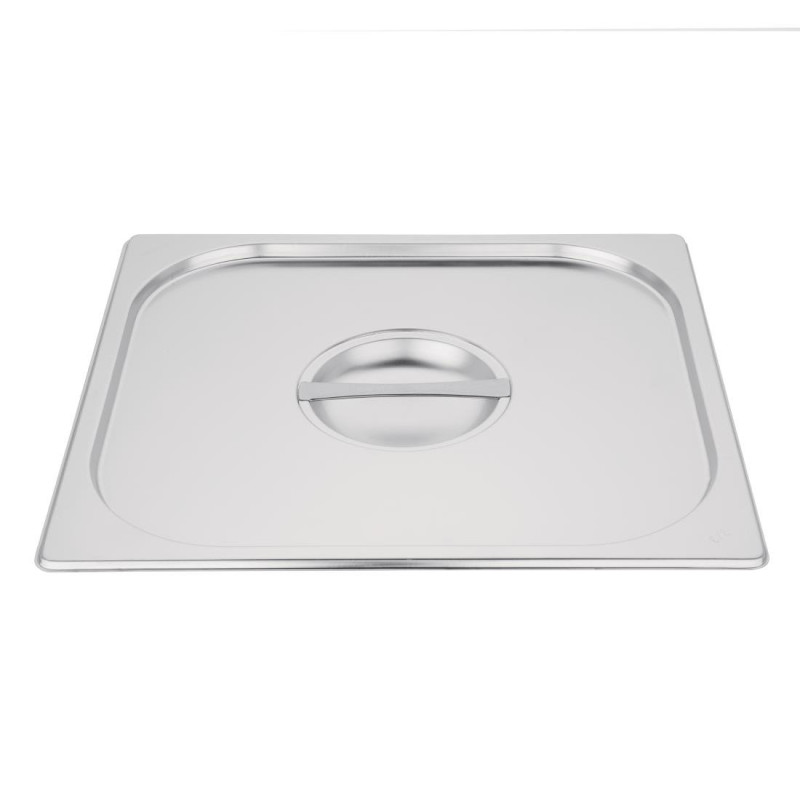 Stainless Steel Lid - GN 2/3 - Vogue - Fourniresto