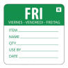 Removable Label "Friday" - Vogue