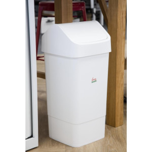 Cestino con coperchio a battente - 50 L - Scot Young