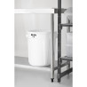 Collettore Grezzo Bianco - 37,9L - Rubbermaid