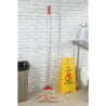 Broom mop head with red retaining band - Scot Young - Fourniresto