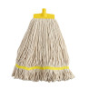 Broom mop head with yellow retaining band - Scot Young - Fourniresto