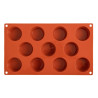Stampo 11 mini-muffin in silicone Formaflex - Pavoni - Fourniresto