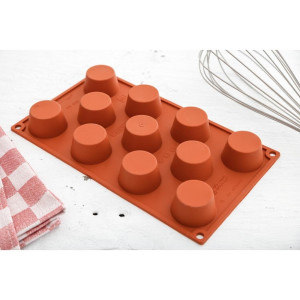 Stampo 11 mini muffin in silicone Formaflex - Pavoni - Fourniresto