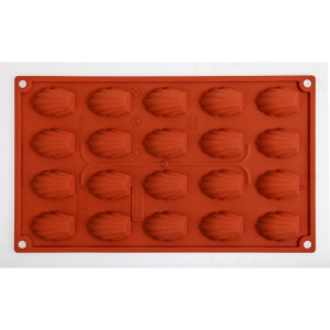 20 Mini-Madeleines Silicone Mold - GN 1/3 - Pavoni