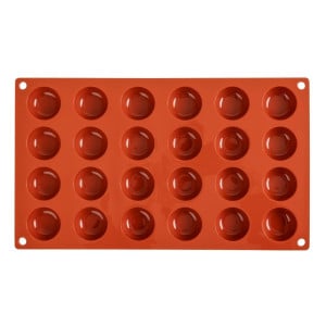 Stampo 24 Pomponnettes in Silicone Formaflex - Pavoni
