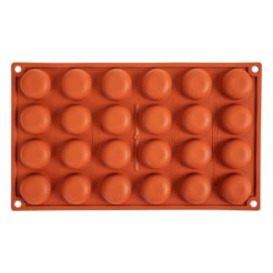 Stampo 24 Pomponnettes in Silicone Formaflex - Pavoni