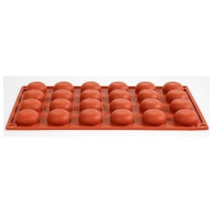Stampo 24 Pomponnettes in Silicone Formaflex - Pavoni