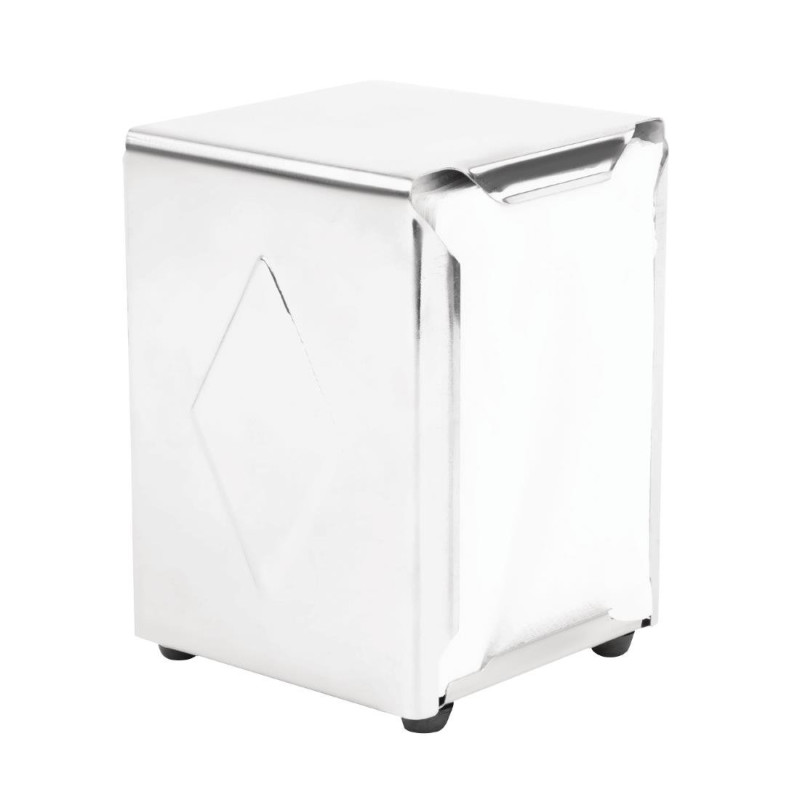 Distributore di tovaglioli in acciaio inox - Olympia - Fourniresto
