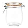 Barattolo per conserve con clip da 750 ml - Vogue - Fourniresto