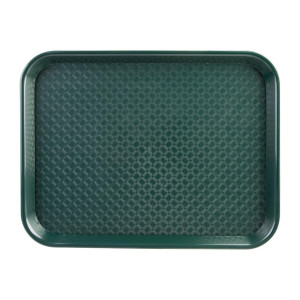 Vassoio self-service verde 450 x 350 mm - Olympia KRISTALLON - Fourniresto