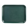 Vassoio self-service verde 450 x 350 mm - Olympia KRISTALLON - Fourniresto