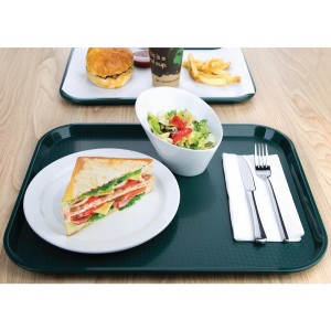 Self-Service Green Tray 450 X 350mm - Olympia KRISTALLON - Fourniresto