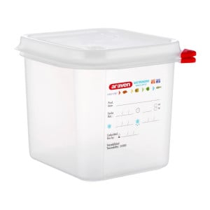 Contenitore per alimenti GN 1/6 da 2,6L - Araven - Fourniresto