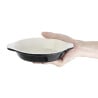 Piatto da gratin tondo nero - 400 ml - Vogue