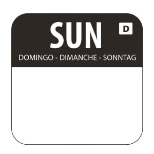 Etichette Solubili per Alimenti "Domenica" - Scatola da 1000 - Vogue