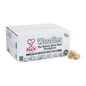 Accenditore in Lana di Legno Naturale FSC - 2 Kg - Big K