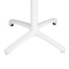 Table Pliante Ronde en PP - 800 mm - Blanche - Bolero