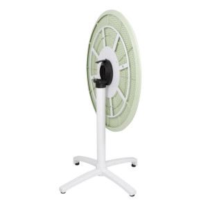 Folding Round Table in PP - 800 mm - Mint Green - Bolero