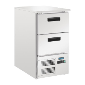 Tavolo refrigerato con 2 cassetti GN - 65 L - Polar