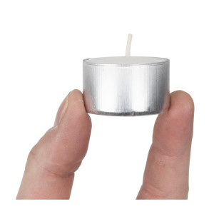 Candele Scaldavivande 8 h - Ø 39 mm - Confezione da 90 - Bolsius