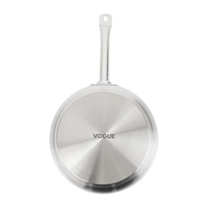 Vogue Stainless Steel Non-Stick Saute Pan Ø 240 mm - Teflon Platinum Plus