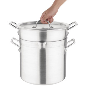 Aluminum Bain Marie Pot 10 L Vogue - Professional Kitchen