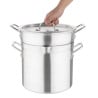 Marmitta Bain Marie in alluminio 10 L Vogue - Cucina professionale