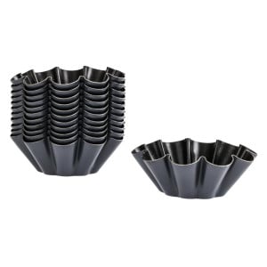 Stampi antiaderenti per mini brioche 75 mm - Set di 12, Matfer Bourgeat