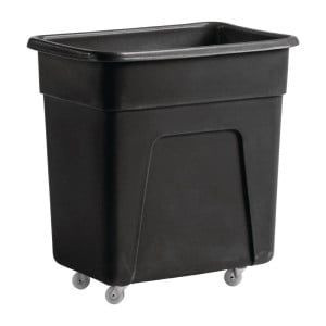 Carrello per Bottiglie Nero | Capacità 125L & Design Elegante