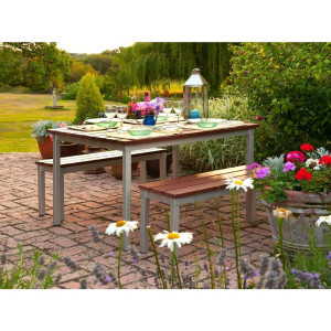 Banc Esterno Imitazione Legno di Noce 1050 mm Gopak CK814
