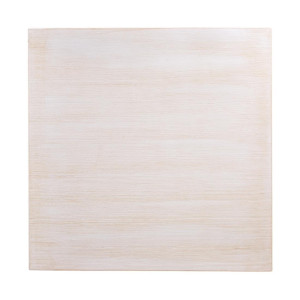 Piano del Tavolo Quadrato Pre-forato Vintage Bianco 700 mm Bolero - Legno di vimini di alta qualità
