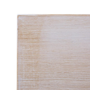 Piano del Tavolo Quadrato Pre-forato Vintage Bianco 700 mm Bolero - Legno di vimini di alta qualità