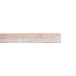 Piano del Tavolo Quadrato Pre-forato Vintage Bianco 700 mm Bolero - Legno di vimini di alta qualità