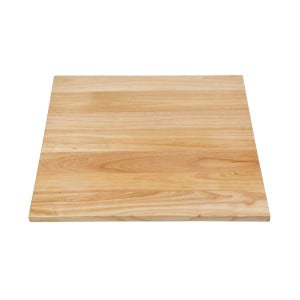 Tavolo quadrato in legno naturale Bolero 700mm DY737