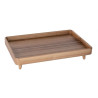 Vassoio su Piedi Acacia GN 1/1 Olympia - Estetico e Durevole