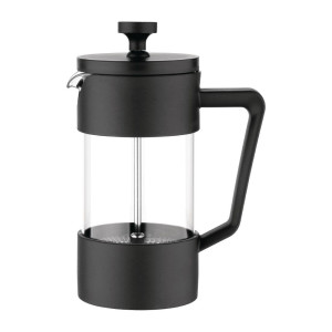 Caffettiera a Stantuffo Nera 3 Tazze Olympia - Preparate un caffè delizioso