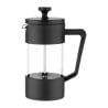 Caffettiera a Stantuffo Nera 3 Tazze Olympia - Preparate un caffè delizioso