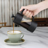 Caffettiera a Stantuffo Nera 3 Tazze Olympia - Preparate un caffè delizioso