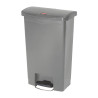 Pattumiera a Pedale Frontale Grigia 50L - Igienica & Pratica | Rubbermaid